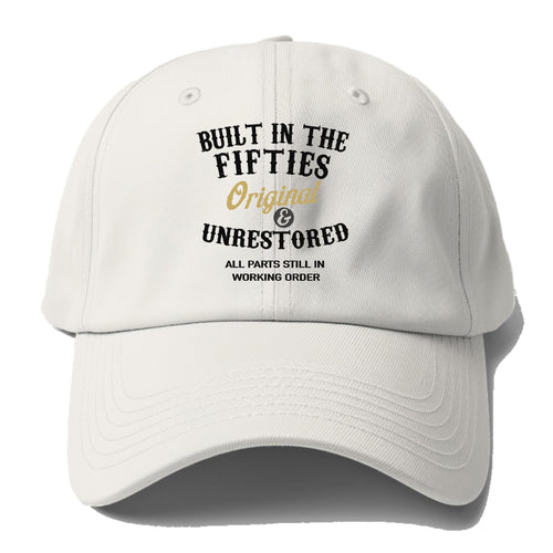 Build In The Fifties Original Unrestored All Parts Still In Working Order Baseball Cap For Big Heads