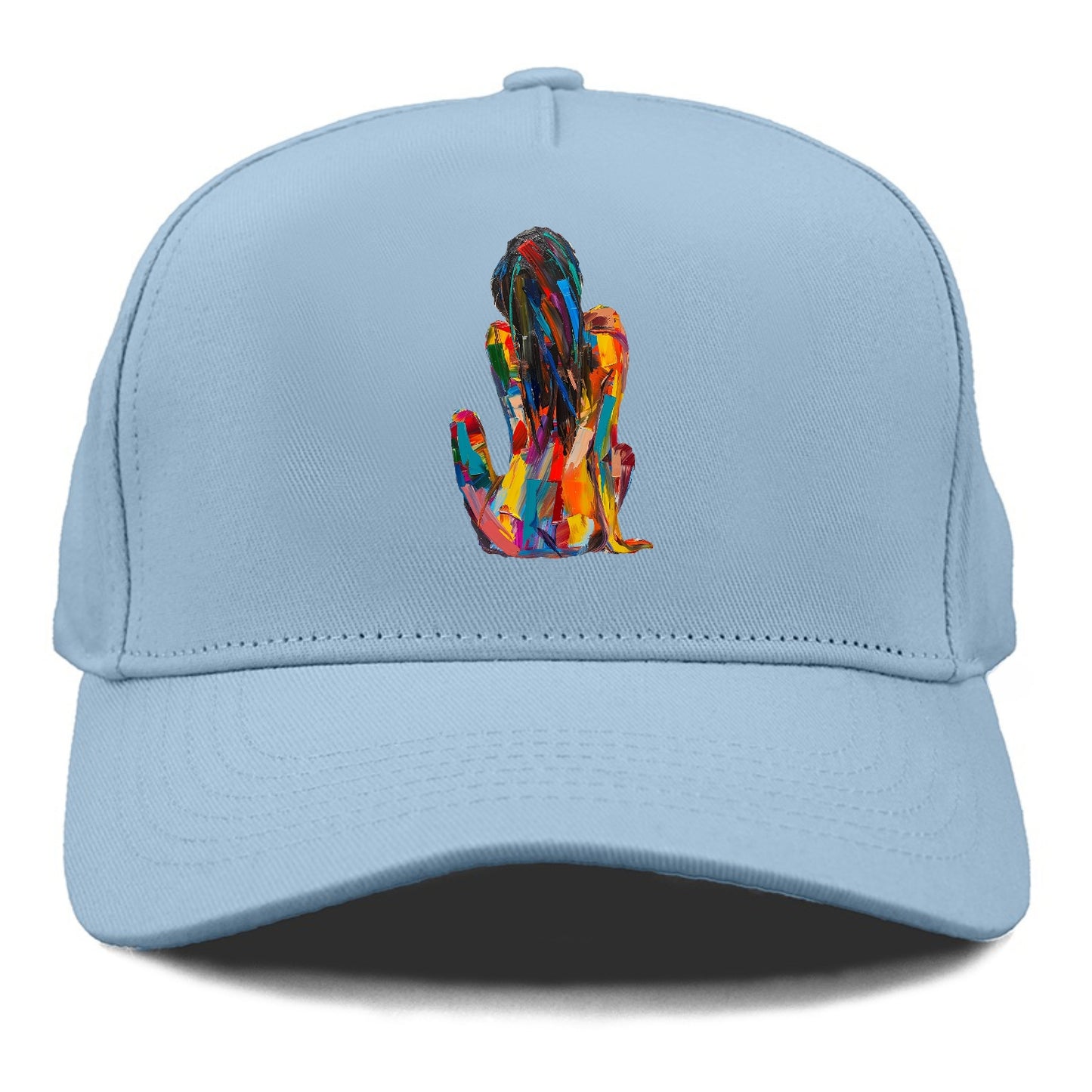 Vibrant Reflection Abstract Beauty Hat