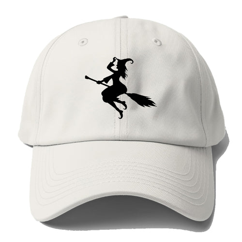 Enchanting Witch On Broom Hat (limited Edition) Baseball Cap