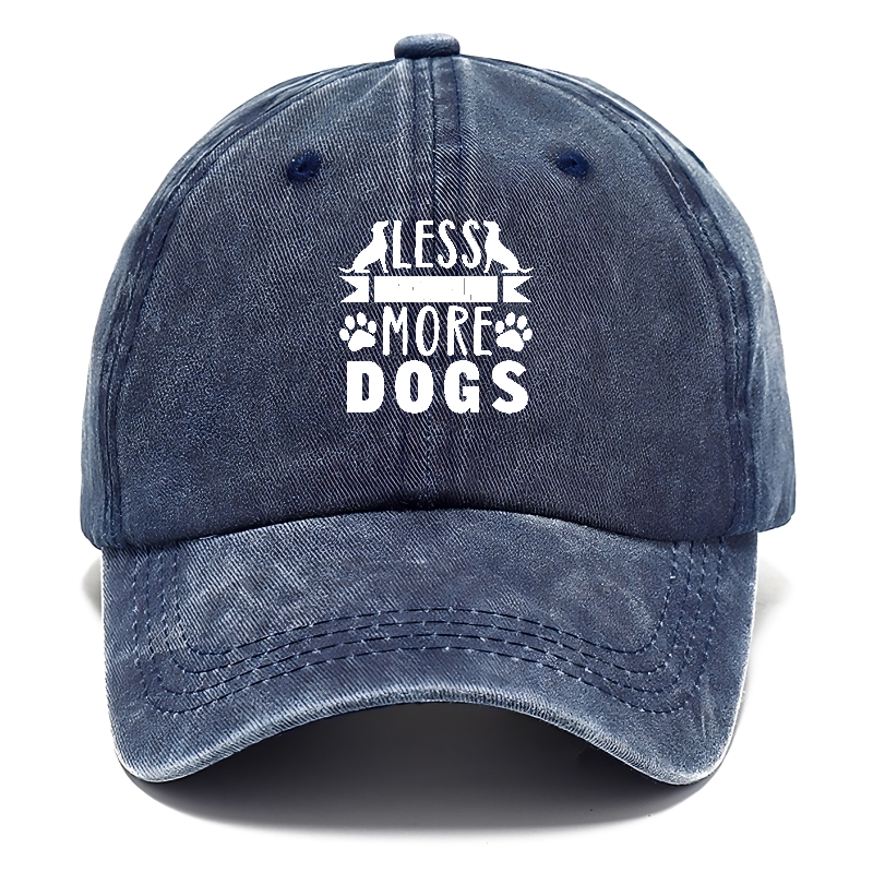 Less people more dogs Hat