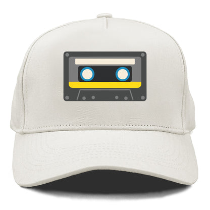 Retro 80s Cassette Black Hat