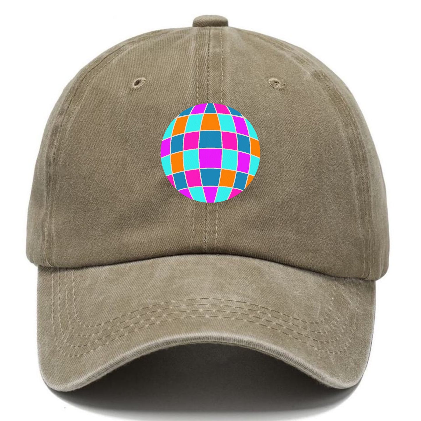 Retro 80s Disco Ball Hat