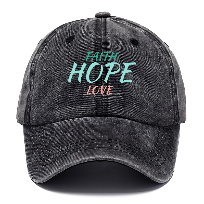 faith hope love Hat