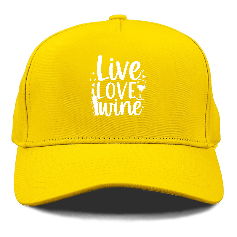 live love wine Hat