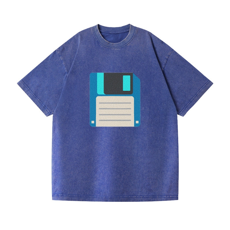 Retro 80s Floppy Disk Blue Hat