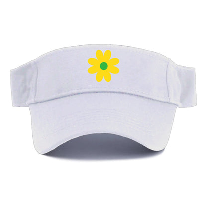 Retro 80s Flower Yellow Hat