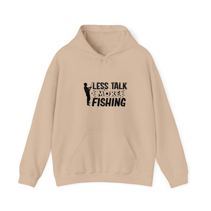 less talk more fishing Hat