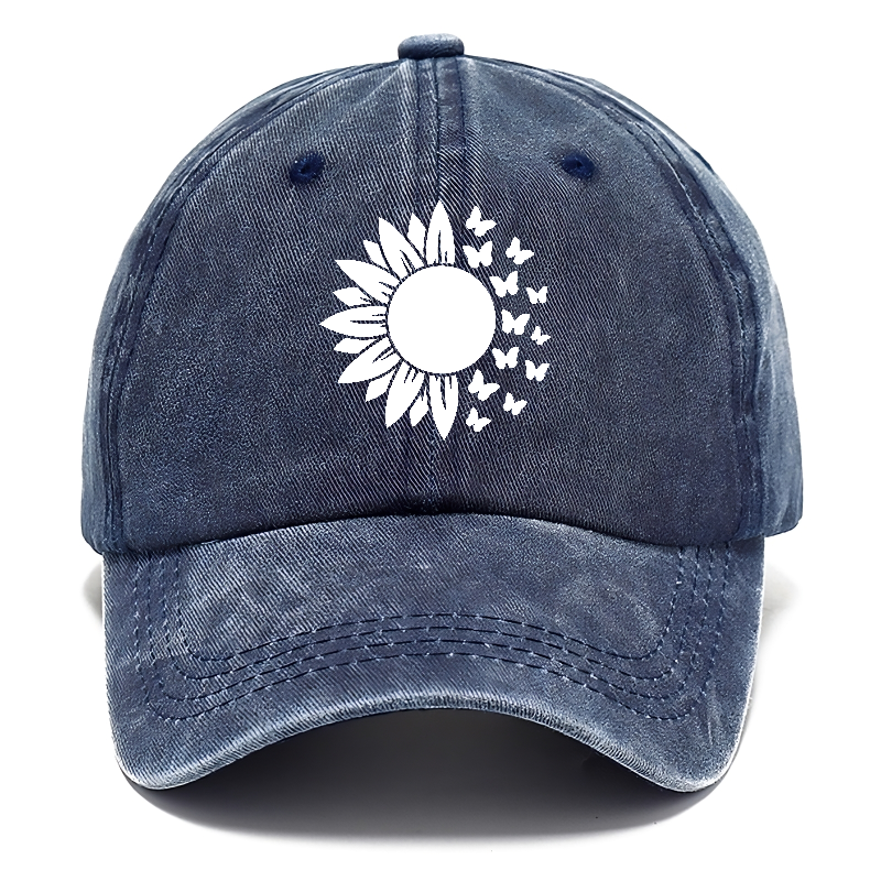 sunflower butterflies Hat