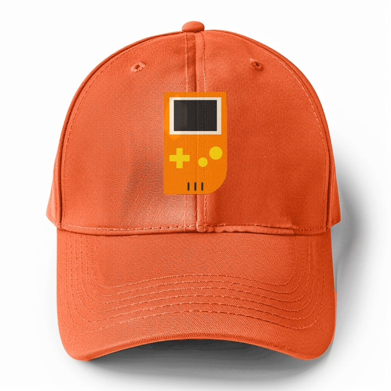 Retro 80s Game Boy Orange Hat