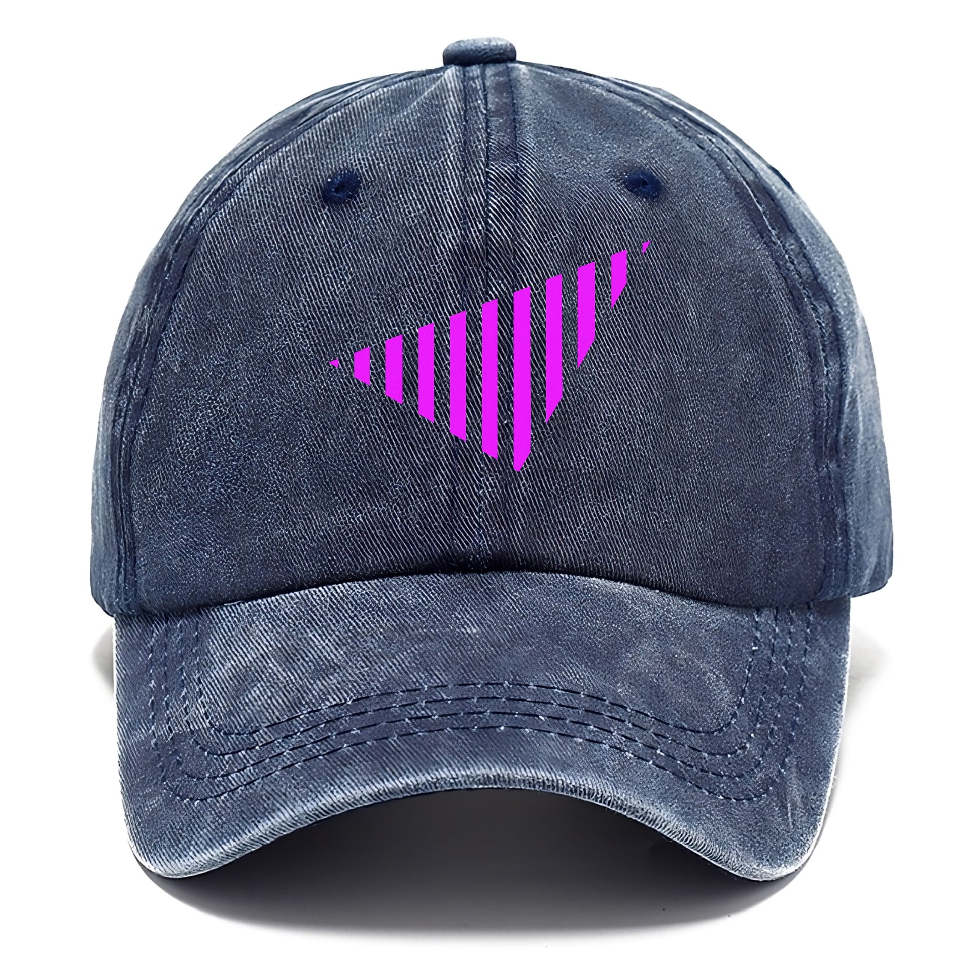 Retro 80s Triangle Purple Hat