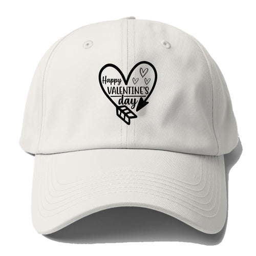 Happy Valentines Day Baseball Cap For Big Heads