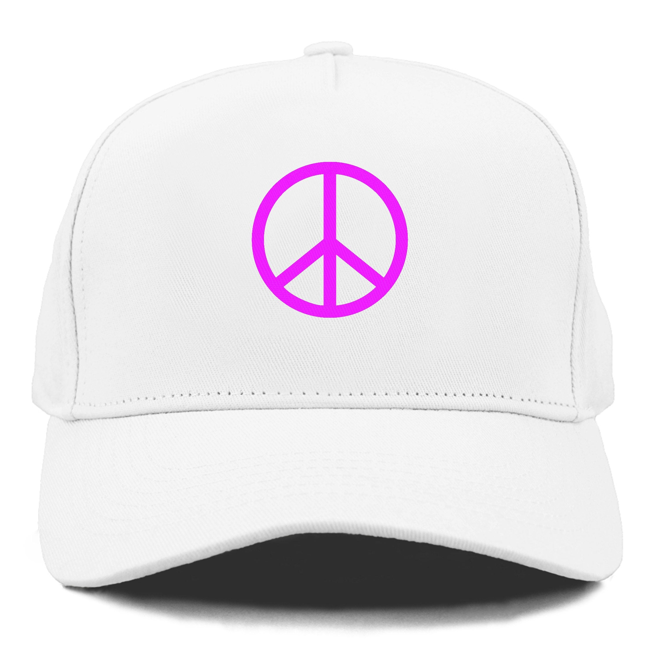 Retro 80s Peace Sign Purple Cap – Pandaize