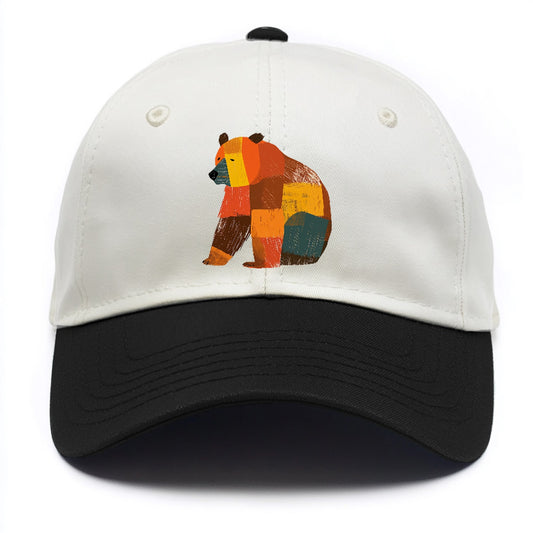 Patchwork Bear Hat