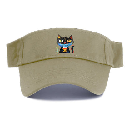 Coffee Cat Vibrant Mornings Hat