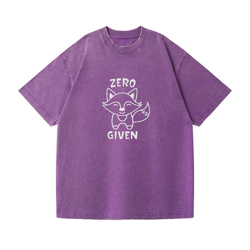 Zero Fox Given 1 Vintage T-shirt