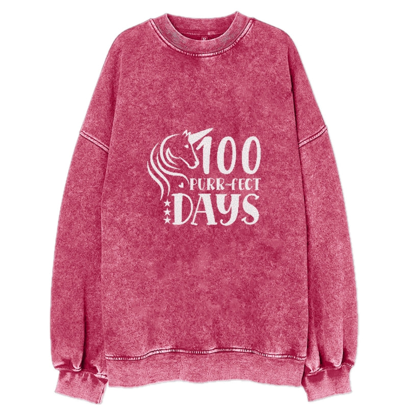 100 purr fect days Hat