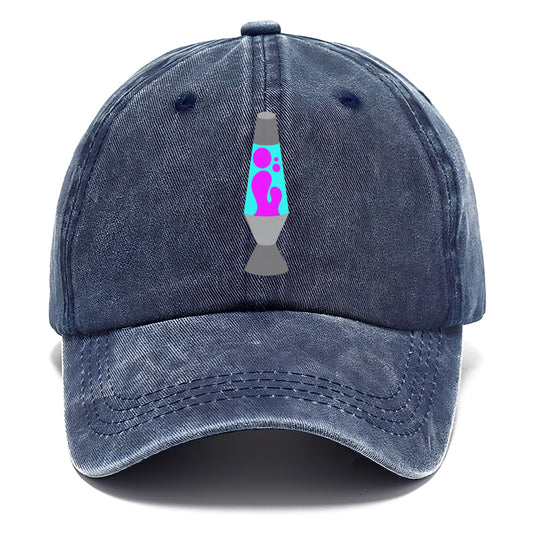 Retro 80s Lava Lamp Blue Hat