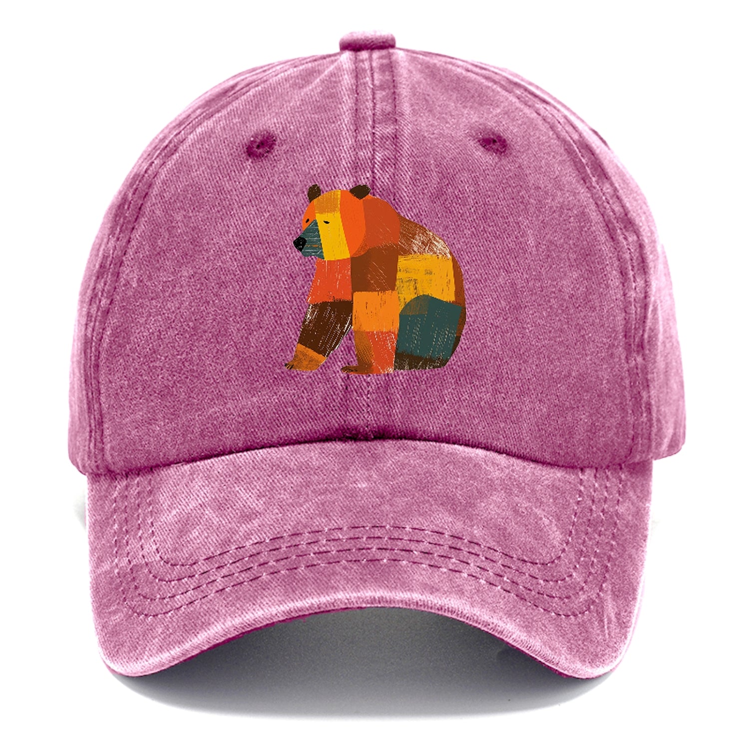 Patchwork Bear Hat