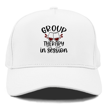 group therapy in session Hat