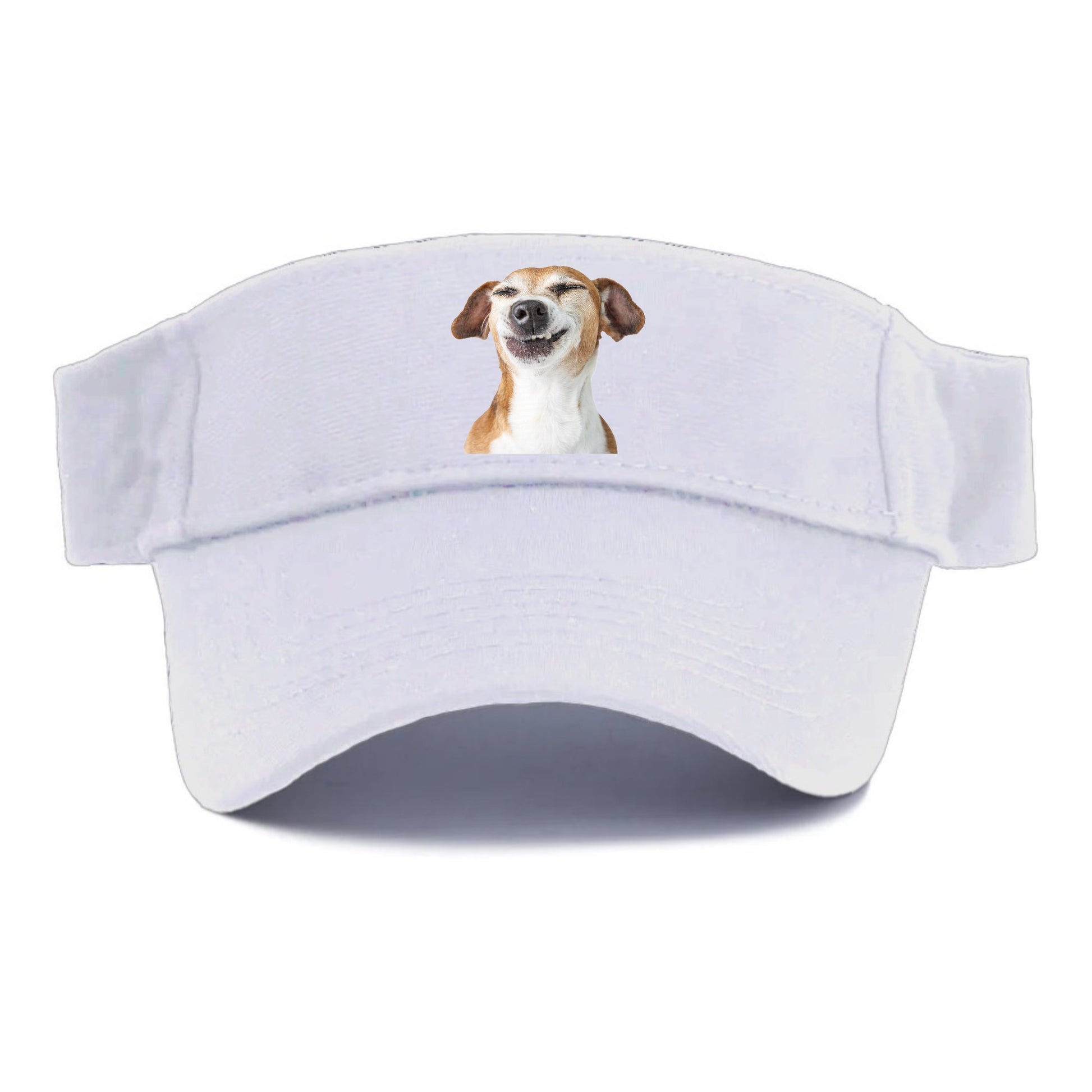 Joyful Jack Russell Terrier with a beaming, toothy smile Hat