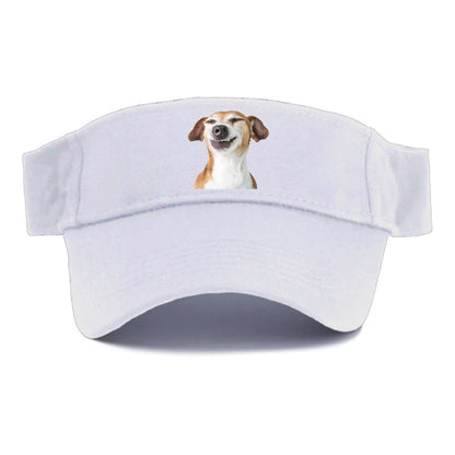 Joyful Jack Russell Terrier with a beaming, toothy smile Hat