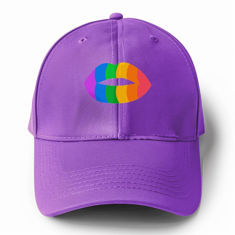 rainbow kiss Hat