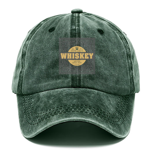 vintage taste whiskey golden collection 53 years Hat