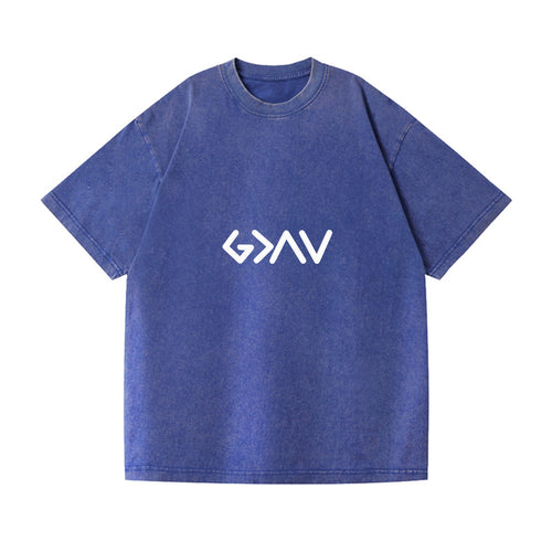 God Is Greater Than The Highs And Lows Vintage T-shirt