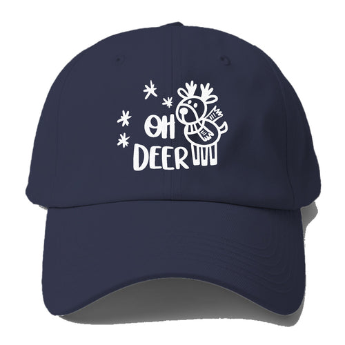 Oh Deer Baseball Cap For Big Heads