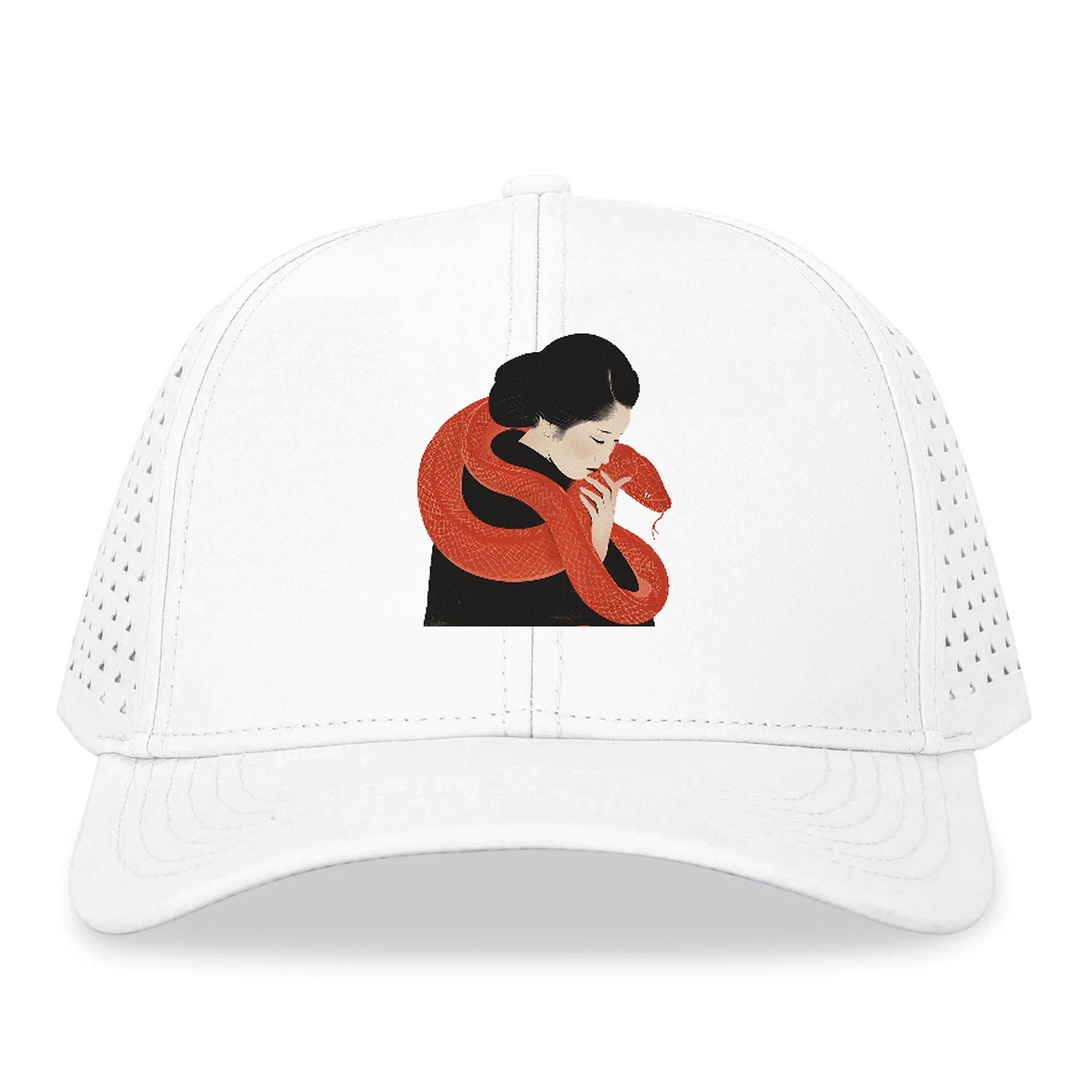 Serpent Embrace The Graceful Connection Hat