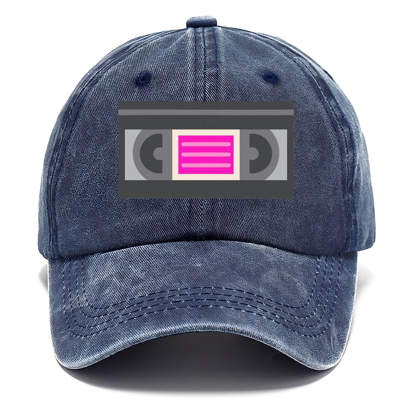 Retro 80s VHS Tape Pink Hat