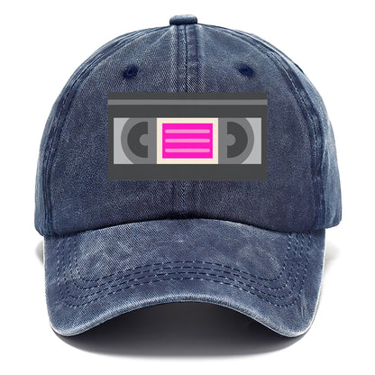 Retro 80s VHS Tape Pink Hat