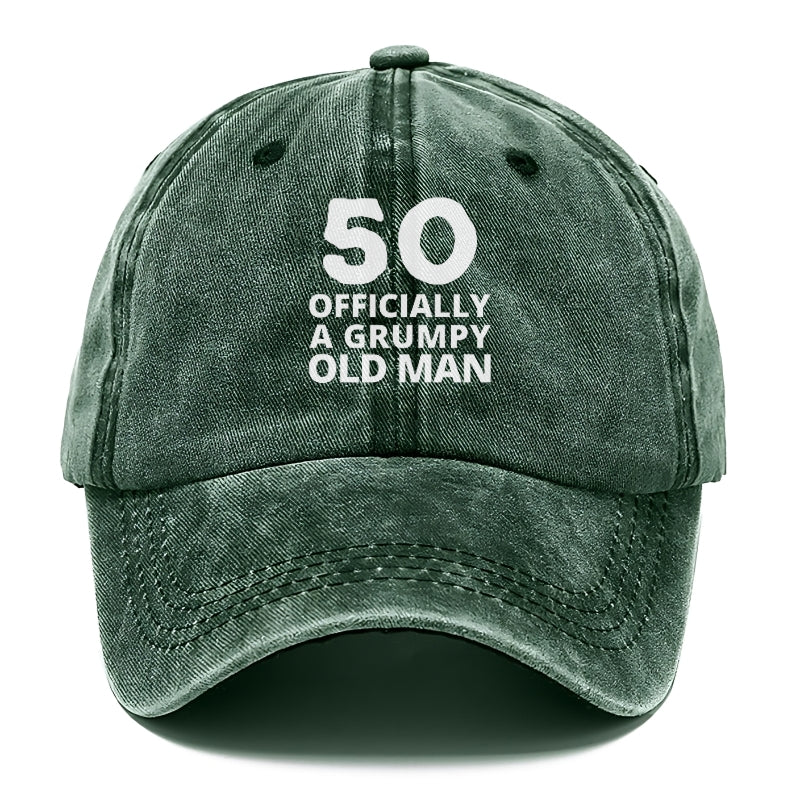 50 OFFICIALLY A GRUMPY OLD MAN Hat