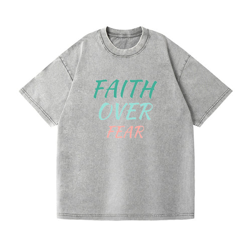Faith Over Fear Vintage T-shirt