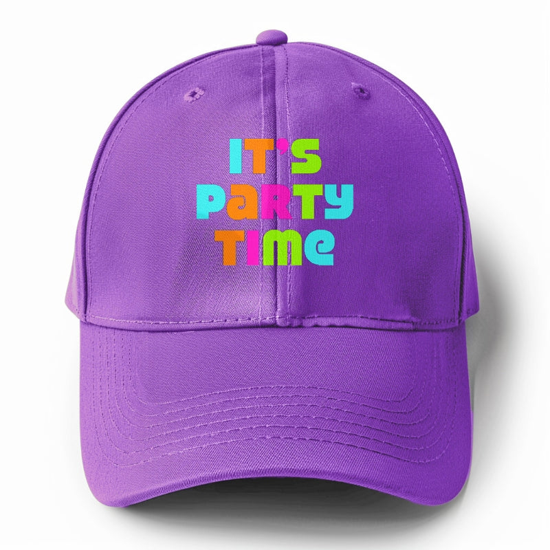 Retro 80s It's Party Time Hat