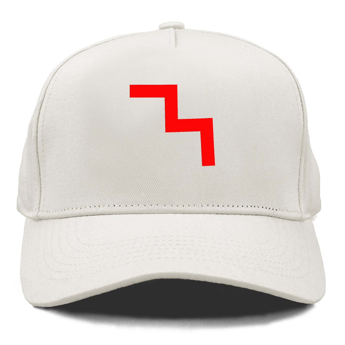 Retro 80s Zig Zag Red Hat