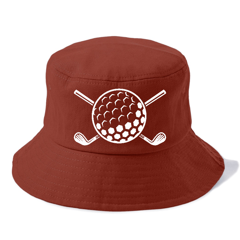 Golf Ball And Clubs! Hat