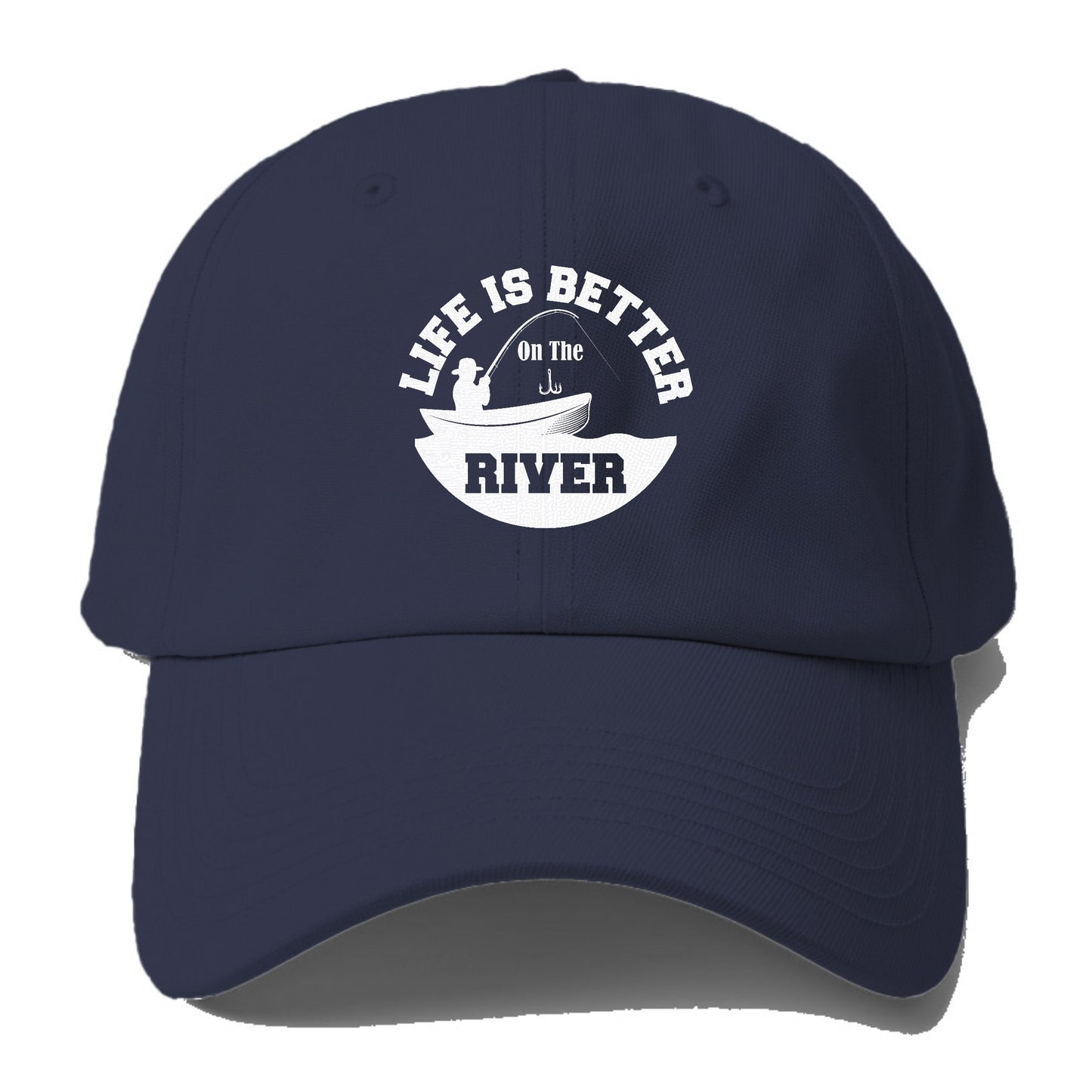 life is better on the river Hat