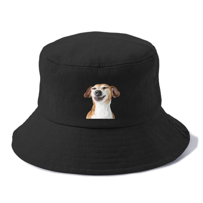 Joyful Jack Russell Terrier with a beaming, toothy smile Hat