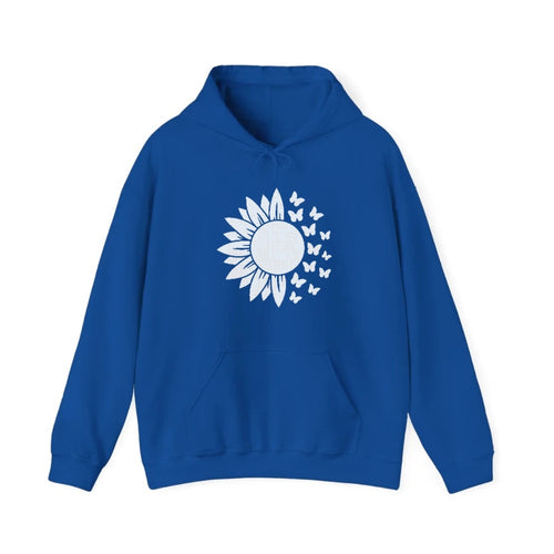 Sunflower Butterflies Hooded Sweatshirt