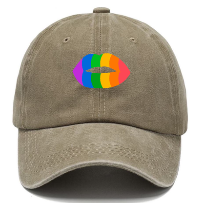 rainbow kiss Hat