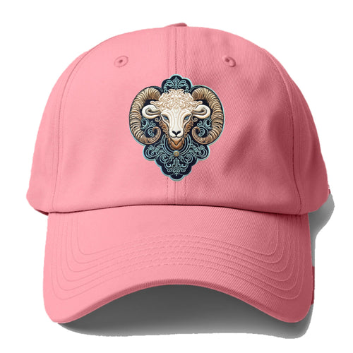 Aries Zodiac Sign Baseball Cap For Big Heads