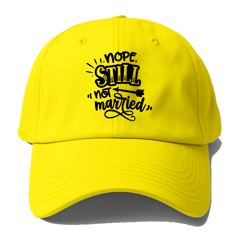 Nope still not married Hat