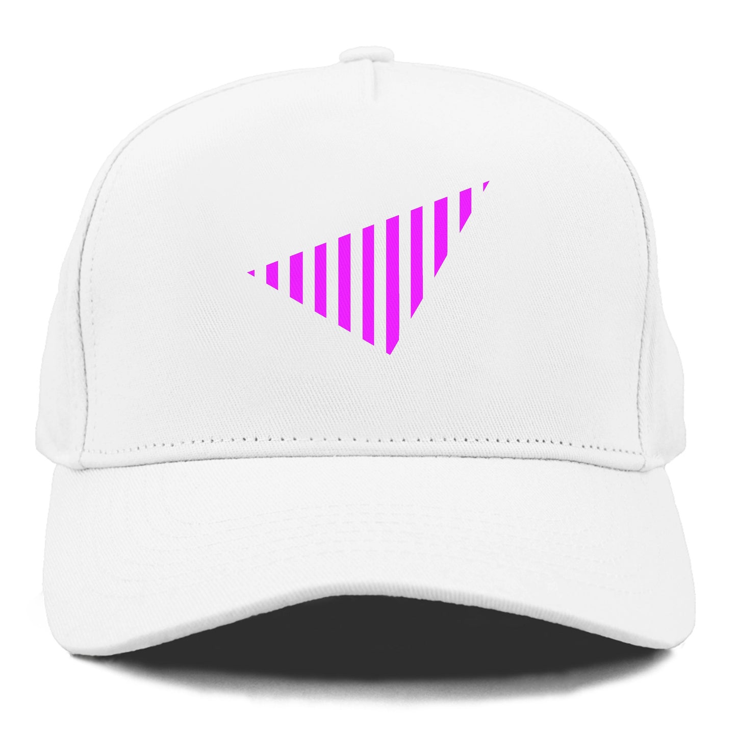 Retro 80s Triangle Purple Hat