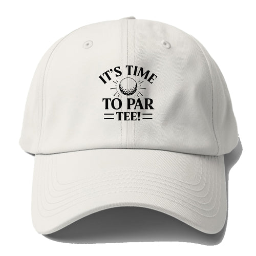 It's Time To Par Tee Baseball Cap For Big Heads