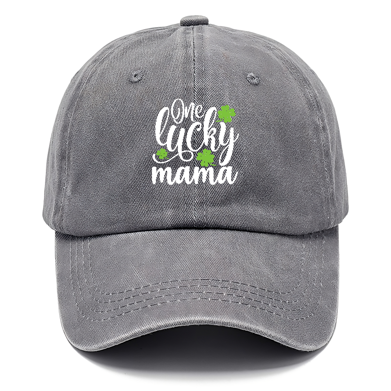 One lucky mama 1 Hat