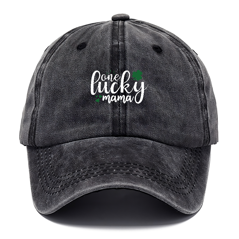 One lucky mama Hat