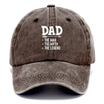 Dad the man the myth the legend Hat