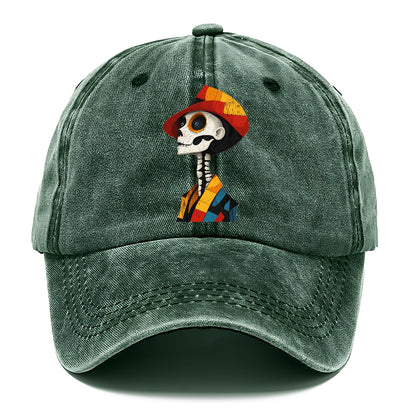 Vibrant Skeleton Hat