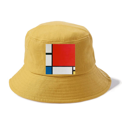 Composition with Red Blue and Yellow Hat